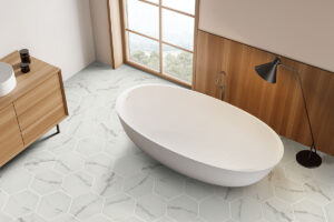 Hexley Marbello Matte Ceramic Tile