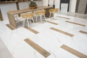 Estatuario Polished 24x48 Rectified Porcelain Tile