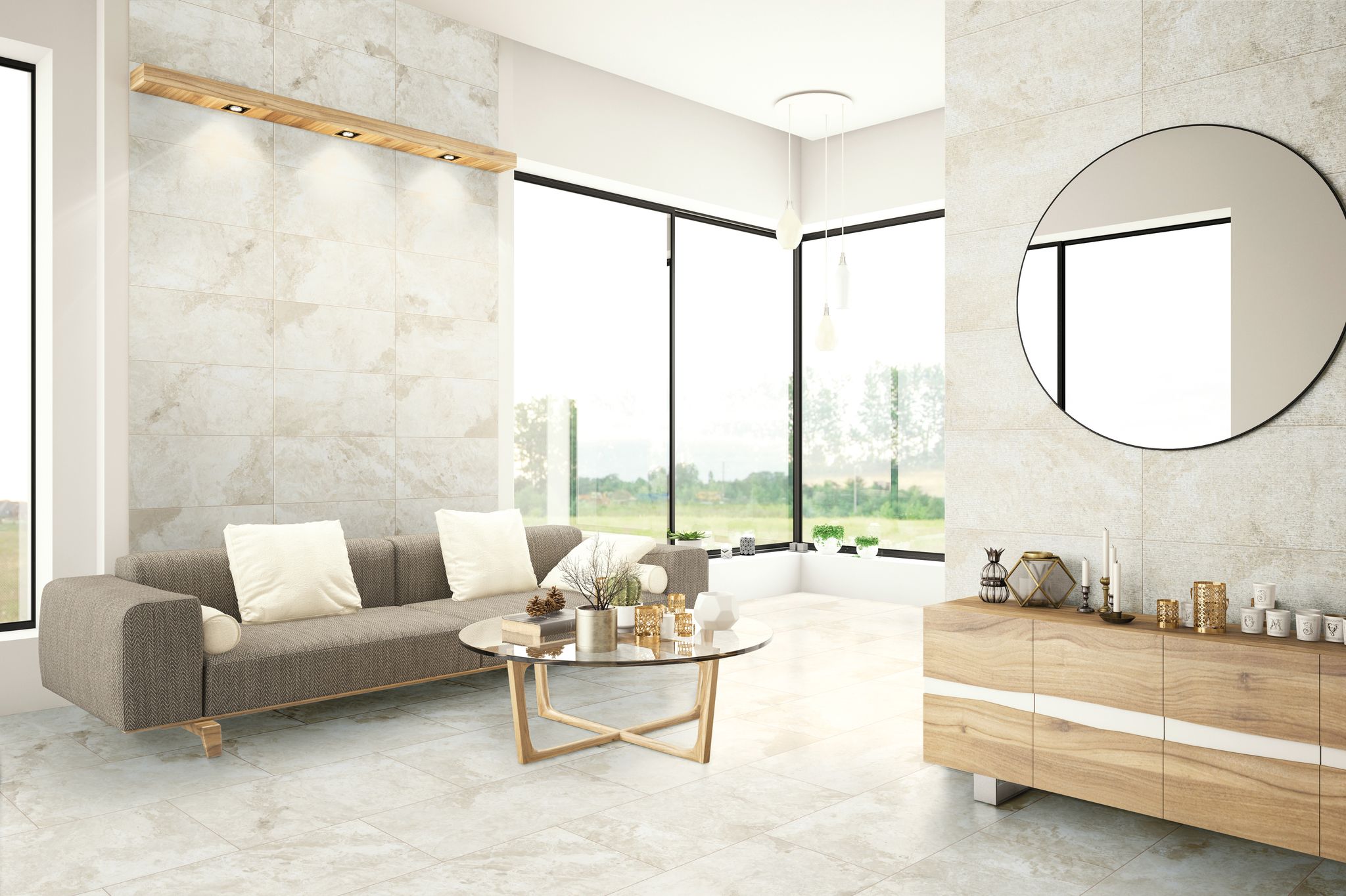 Amazing Avorio Matte 24×24 Rectified Porcelain Tile