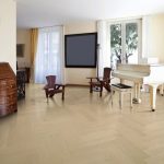 Madera Bisque Herringbone Engineered French Oak